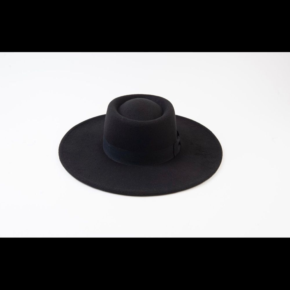 Rye Vegan Felt Boater Hat